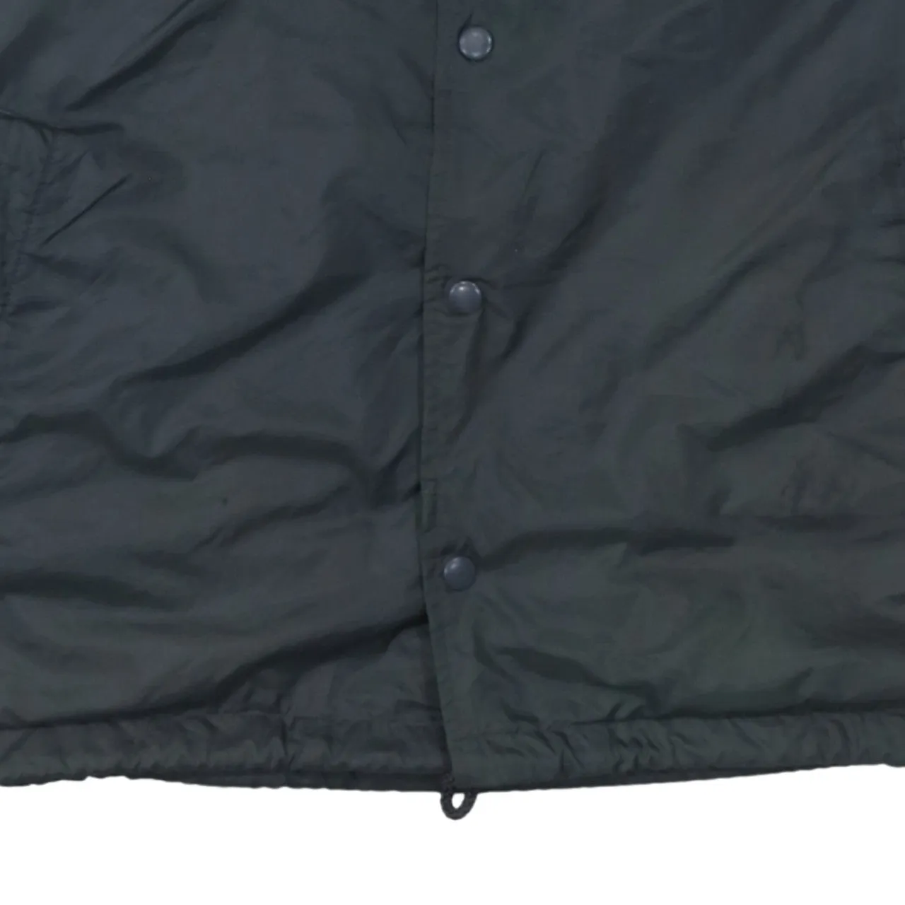 Dickies Dark Grey Windbreaker Jacket Men's XLarge Embroidered Chest Logo Snap Front Outerwear sold by Vintage Club product image thumbnail 4