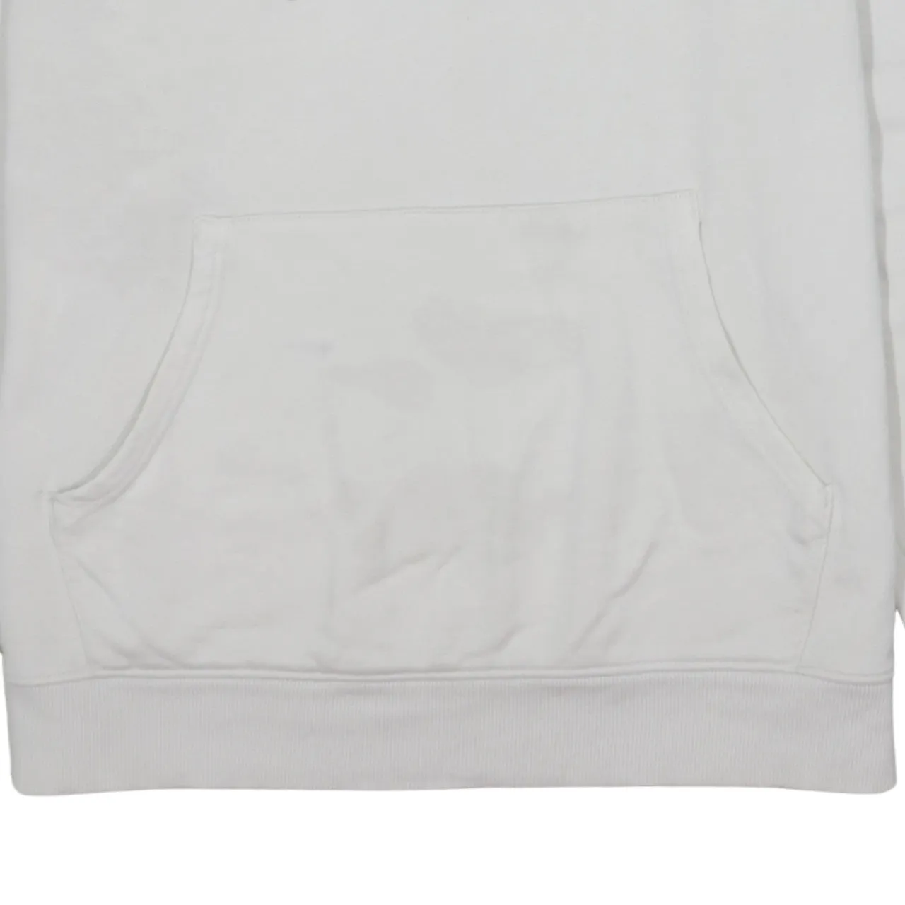 The North Face Off White Hoodie Men's Large Embroidered Logo Front Pocket Pullover Sweatshirt sold by Vintage Club product image thumbnail 4