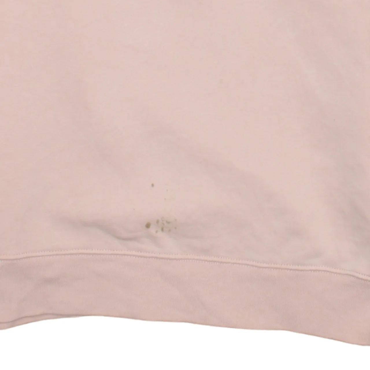 Nike Pale Pink Sweatshirt Men's Medium Printed Small Swoosh Logo Crewneck Pullover Top sold by Vintage Club product image thumbnail 4