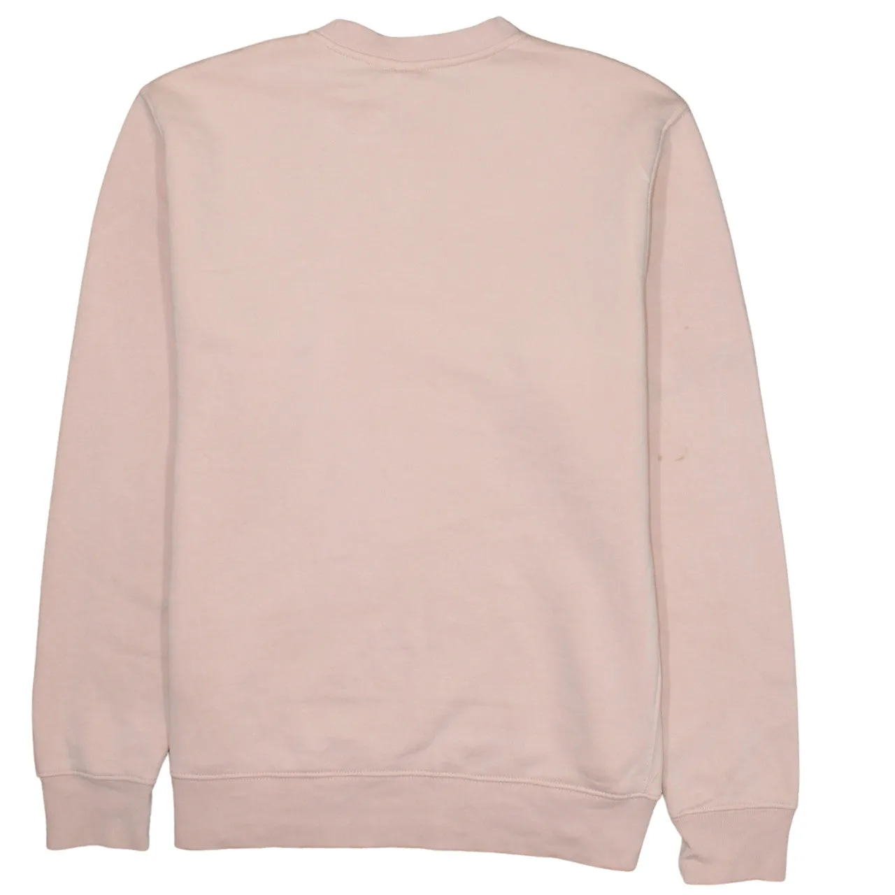 Nike Pale Pink Sweatshirt Men's Medium Printed Small Swoosh Logo Crewneck Pullover Top sold by Vintage Club product image thumbnail 2