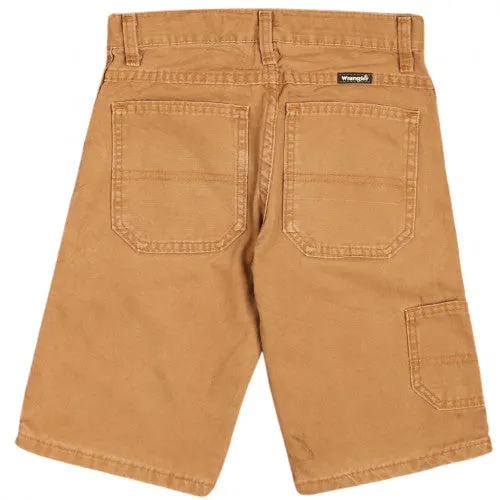 Wrangler Tan Brown Shorts Men's 26 Utility Pockets Casual Workwear Chino sold by Vintage Club product image thumbnail 2
