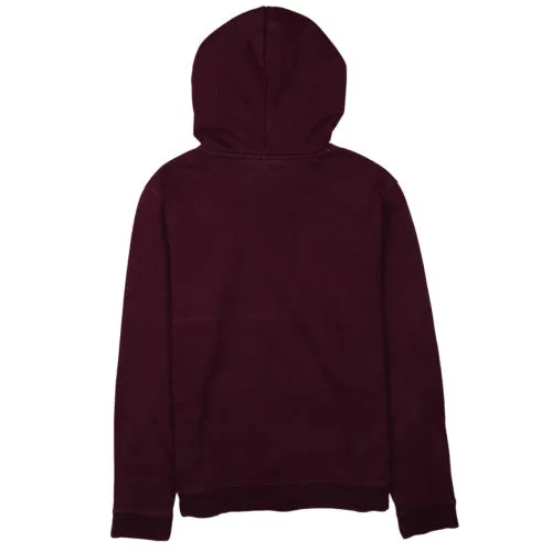 Under Armour Burgundy Red Hoodie Women’s XLarge Printed Logo Front Pocket Pullover Sweatshirt sold by Vintage Club product image thumbnail 2