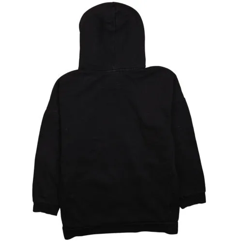 Adidas Hoodie 90's Spellout Pullover Women’s Medium Black Vintage sold by Vintage Club product image thumbnail 2