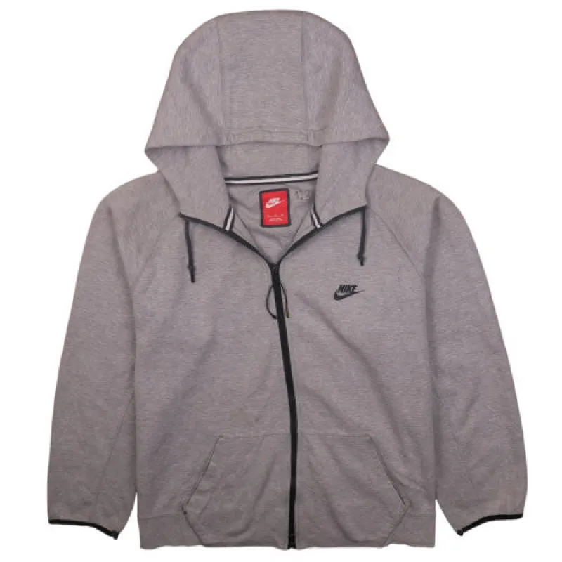 Nike 90's Swoosh Grey Full Zip Hoodie XL Vintage Sportswear sold by Vintage Club