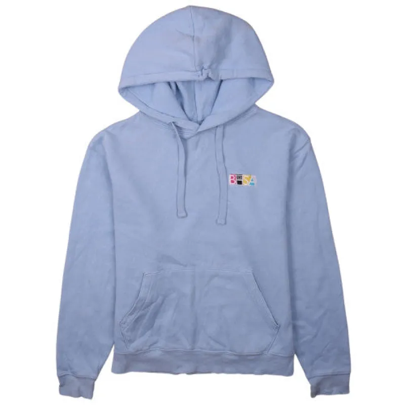Russell Athletic 90's Blue Pullover Hoodie Men's Small Chest Logo made by Russell Athletic