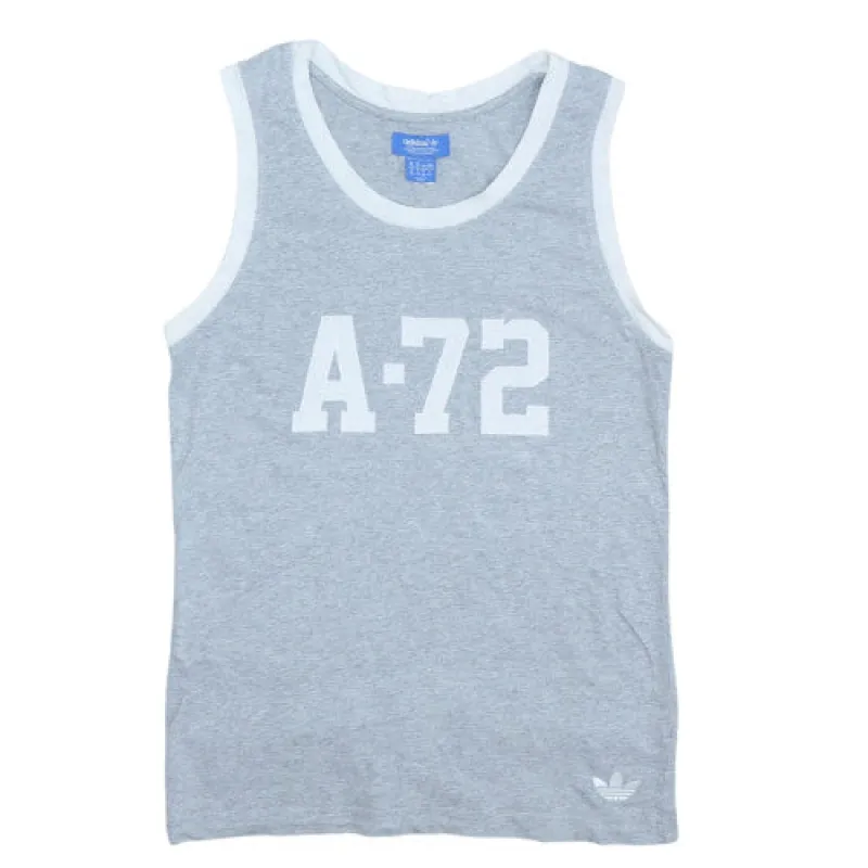 Adidas Vintage 90's Grey Mens XSmall Sleeveless Crew Neck Vest made by Adidas