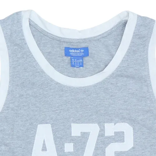 Adidas Vintage 90's Grey Mens XSmall Sleeveless Crew Neck Vest sold by Vintage Club product image thumbnail 3