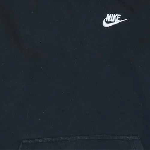 Nike Women's Black Swoosh Pullover Hoodie XL Vintage Casual Top sold by Vintage Club product image thumbnail 4