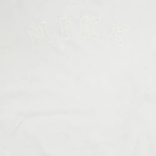 Nike Cream Sweatshirt Men's Small Embroidered Arch Logo Crewneck Pullover Fleece Top sold by Vintage Club product image thumbnail 4