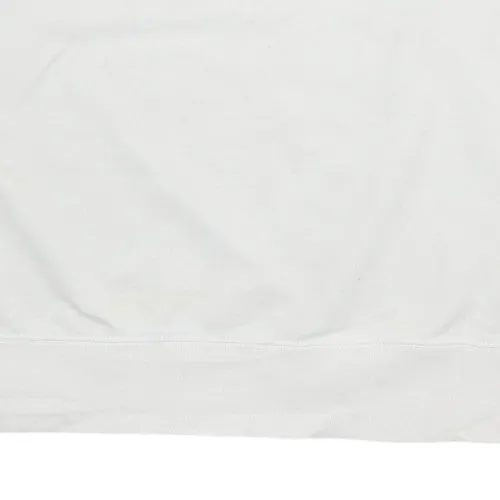 Nike Cream Sweatshirt Men's Small Embroidered Arch Logo Crewneck Pullover Fleece Top sold by Vintage Club product image thumbnail 5