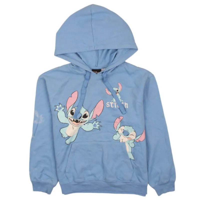 Disney Stitch 90's Vintage Blue Pullover Hoodie Women's Medium M 7-9 sold by Vintage Club