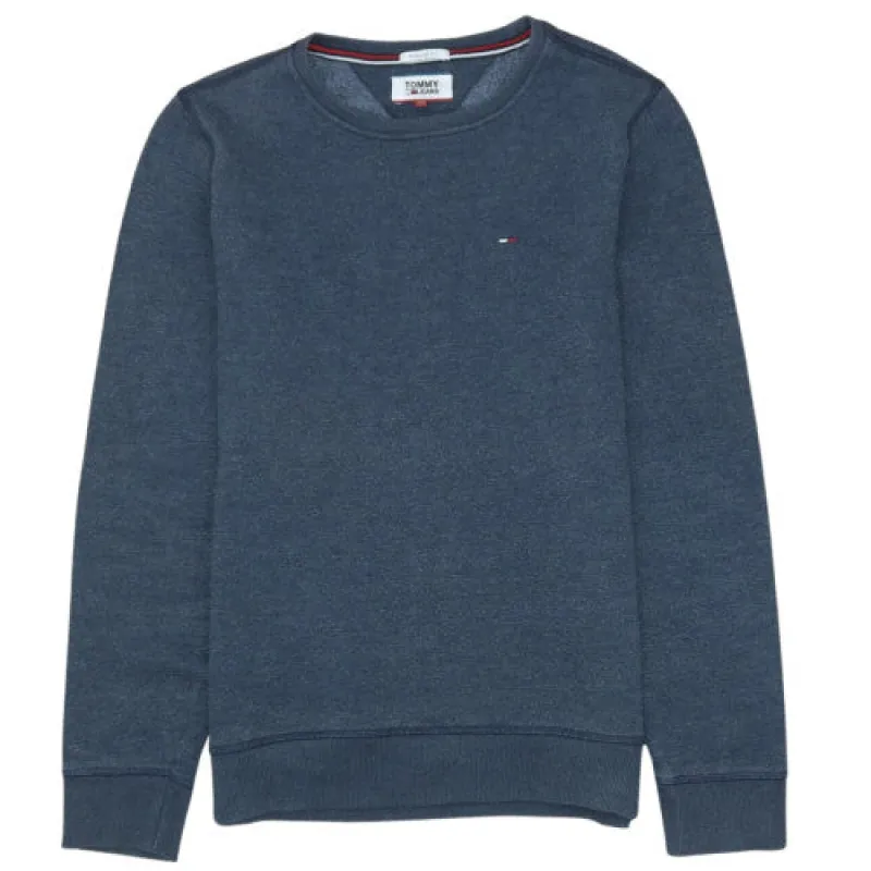 Tommy Jeans 90's Navy Blue Sweatshirt Embroidered XSmall Pullover sold by Vintage Club