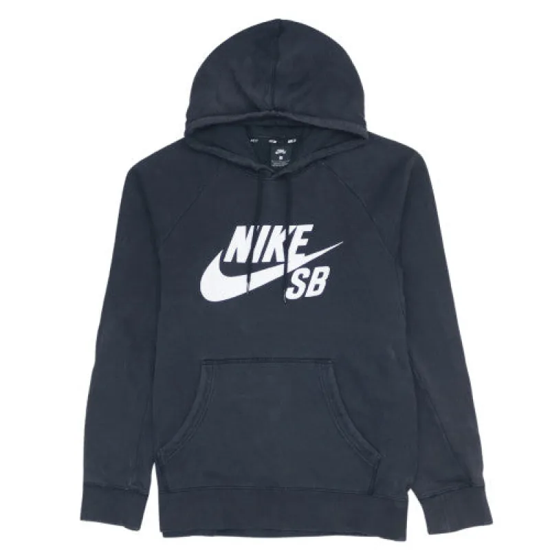 Nike 90's Vintage Black Center Swoosh Pullover Hoodie Men's Small sold by Vintage Club