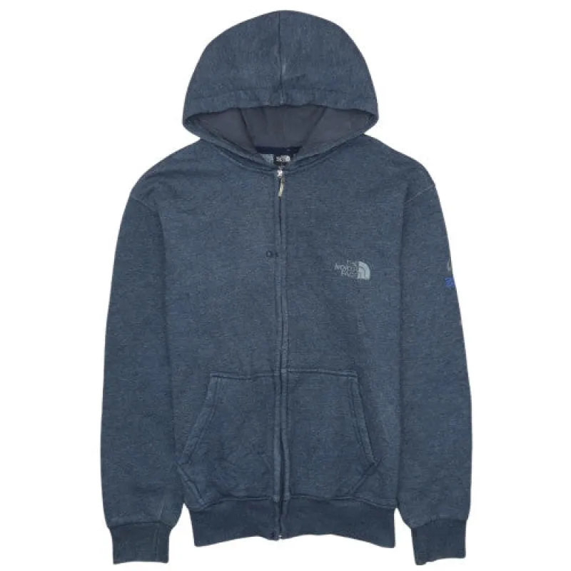 The North Face 90's Vintage Men's Large Navy Blue Full Zip Fleece Hoodie sold by Vintage Club