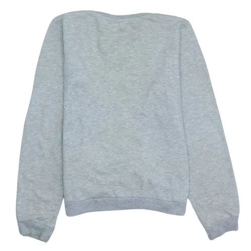 Vintage Disney 90's Grey Sequin Sweatshirt S Mickey Minnie Retro sold by Vintage Club product image thumbnail 2