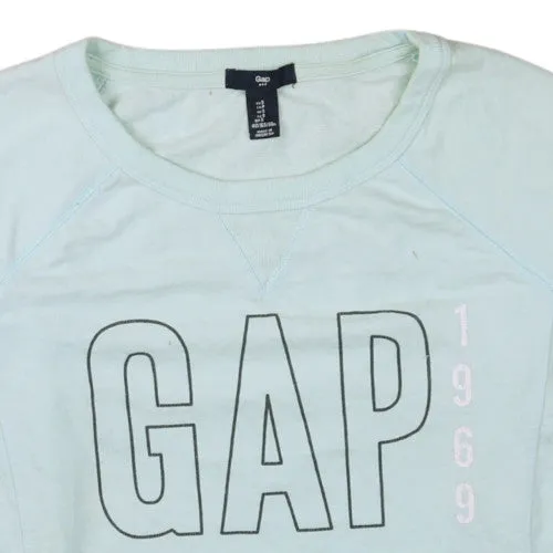 Gap Light Mint Green Crewneck Sweatshirt Small 1969 Vintage Logo sold by Vintage Club product image thumbnail 3
