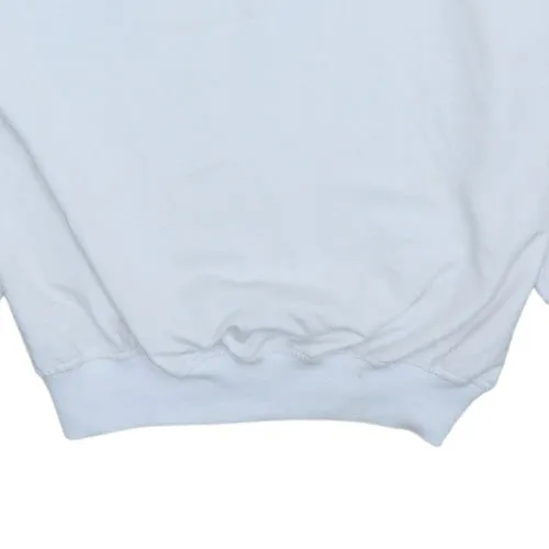 Tommy Hilfiger White Sweatshirt Women’s 3XL Embroidered Flag Logo Crewneck Pullover sold by Vintage Club product image thumbnail 5