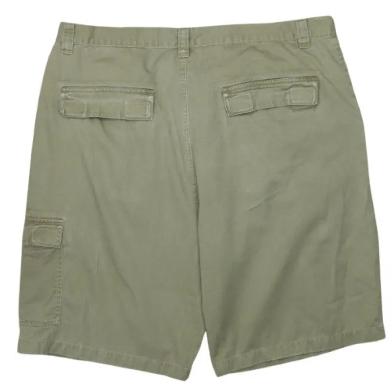 Wrangler Khaki Green Cargo Shorts Men's Size 40 Multi Pocket Cotton Utility made by Wrangler