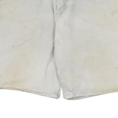 Wrangler Beige Denim Shorts Men's 38 Relaxed Fit Five Pocket Zip Fly Workwear sold by Vintage Club product image thumbnail 5
