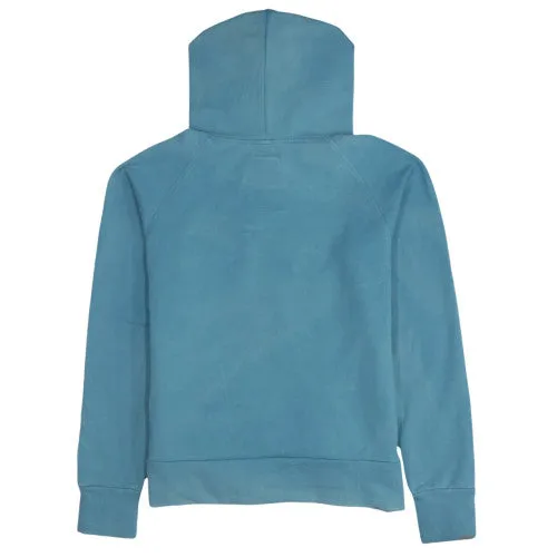 Champion Aqua Blue Hoodie Women’s Medium Raglan Sleeves Drawstring Hood Kangaroo Pocket Sweatshirt sold by Vintage Club product image thumbnail 2