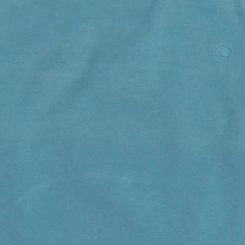 Champion Aqua Blue Hoodie Women’s Medium Raglan Sleeves Drawstring Hood Kangaroo Pocket Sweatshirt sold by Vintage Club product image thumbnail 4