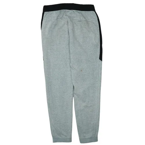 Nike Grey Joggers Men's Medium Zip Pockets Elastic Waist Printed Swoosh Sweatpants sold by Vintage Club product image thumbnail 2