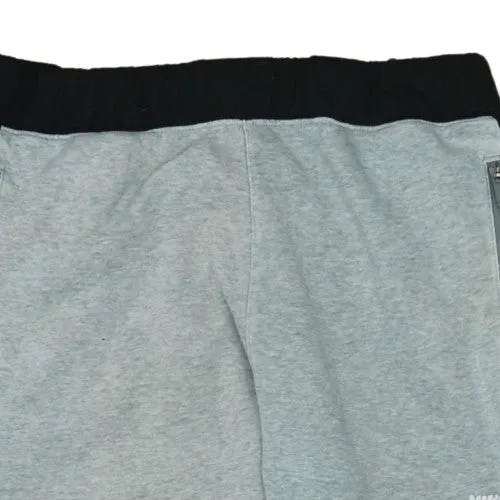 Nike Grey Joggers Men's Medium Zip Pockets Elastic Waist Printed Swoosh Sweatpants sold by Vintage Club product image thumbnail 3