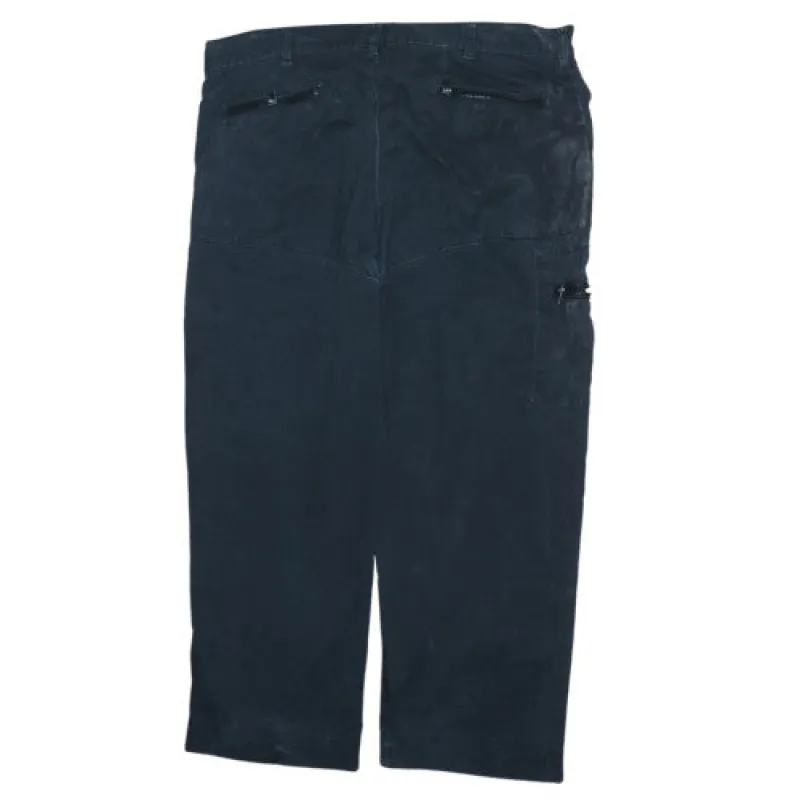Dickies Black Work Trousers Men's 42 Zip Pockets Cargo Style Utility Pants sold by Vintage Club