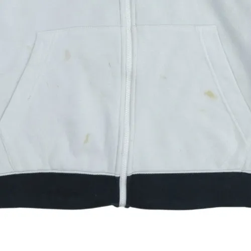 Nike Black Grey Full Zip Sweatshirt Men's XLarge Embroidered Swoosh Split Colour Jacket Top sold by Vintage Club product image thumbnail 5