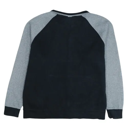 Nike Black Grey Full Zip Sweatshirt Men's XLarge Embroidered Swoosh Split Colour Jacket Top sold by Vintage Club product image thumbnail 2