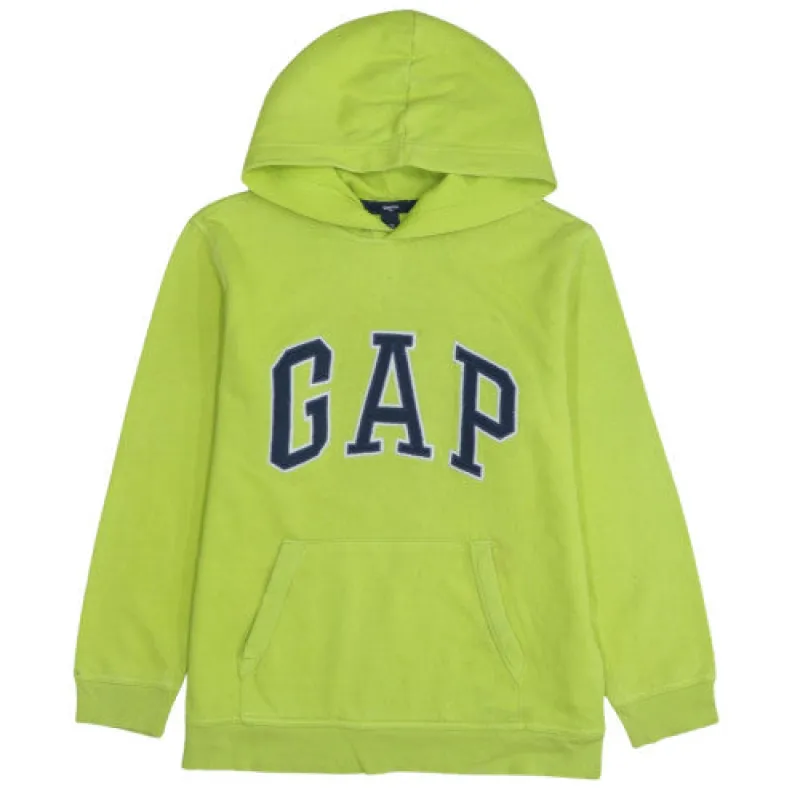 Gap Neon Green Hoodie Women’s XXLarge GAP Logo Kangaroo Pocket Pullover Sweatshirt sold by Vintage Club