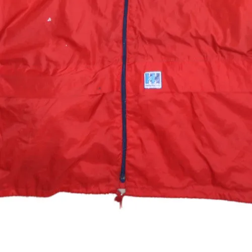 Helly Hansen Red Hooded Jacket Men's XXLarge Full Zip Lightweight Windbreaker Coat sold by Vintage Club product image thumbnail 5