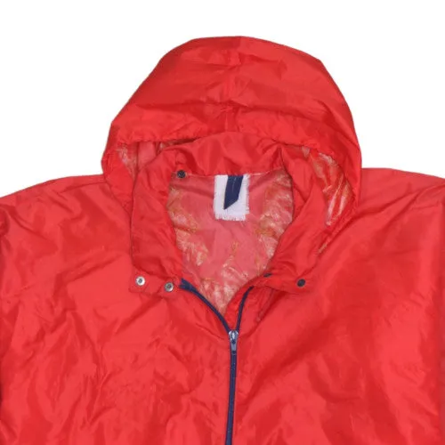 Helly Hansen Red Hooded Jacket Men's XXLarge Full Zip Lightweight Windbreaker Coat sold by Vintage Club product image thumbnail 3