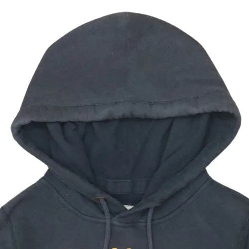 Hollister Black Hoodie Men's Large Embroidered Calif Surf Logo Kangaroo Pocket Pullover Sweatshirt sold by Vintage Club product image thumbnail 3