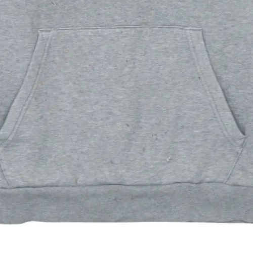 Puma Grey Hoodie Men's Small Printed Logo Kangaroo Pocket Drawstring Pullover Sweatshirt sold by Vintage Club product image thumbnail 5