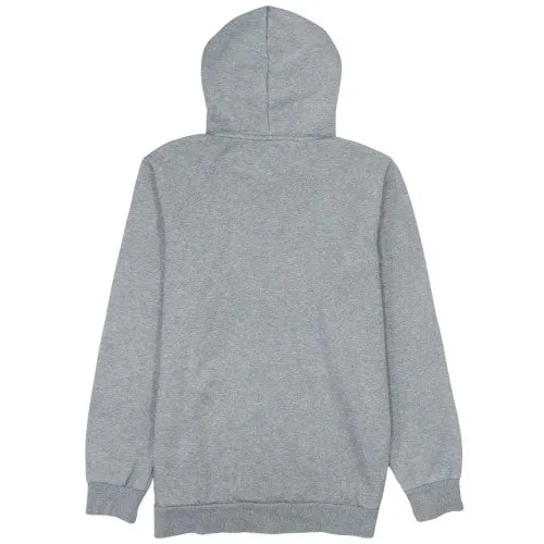 Puma Grey Hoodie Men's Small Printed Logo Kangaroo Pocket Drawstring Pullover Sweatshirt sold by Vintage Club product image thumbnail 2