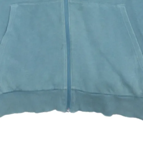 Under Armour Teal Full Zip Hoodie Men's Medium ColdGear Embroidered Logo Pockets Sweatshirt sold by Vintage Club product image thumbnail 5