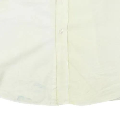 Tommy Hilfiger Pale Yellow Shirt Men's Large Regular Fit Long Sleeve Pocket Button Up sold by Vintage Club product image thumbnail 5