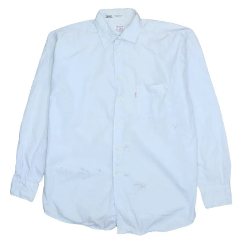 Levi's Light Blue Shirt Men's XLarge Chest Pocket Button Front Casual Top sold by Vintage Club