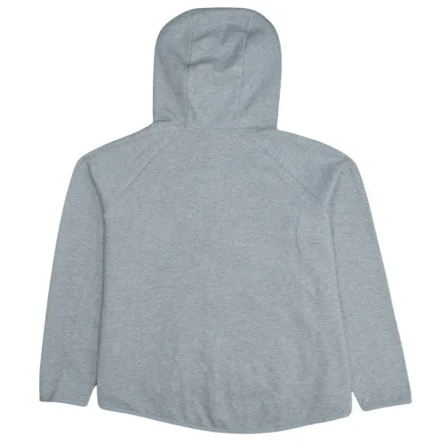 Nike Light Grey Hoodie Men’s XLarge Full Zip Embroidered Swoosh Zip Pockets Sweatshirt sold by Vintage Club product image thumbnail 2