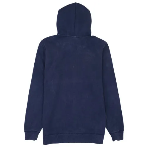 Under Armour Navy Blue Full Zip Hoodie Men’s Medium Embroidered Logo Kangaroo Pockets Fleece Sweatshirt sold by Vintage Club product image thumbnail 2