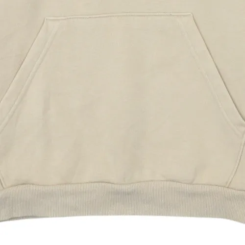 Puma Beige Cream Hoodie Women’s XLarge Printed Logo Kangaroo Pocket Pullover Sweatshirt sold by Vintage Club product image thumbnail 5