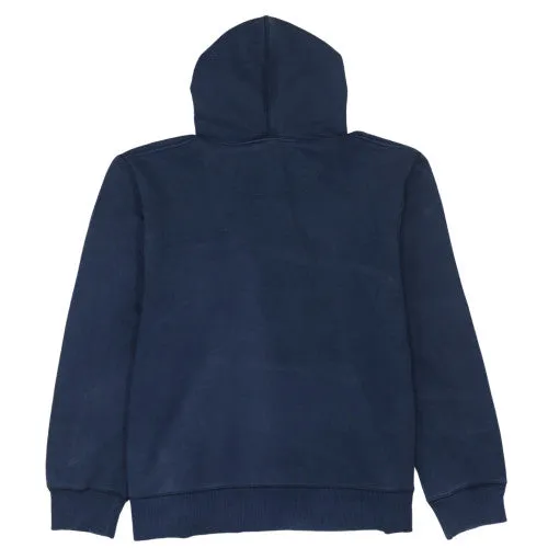 Nike Navy Blue Hoodie Men’s XLarge Embroidered Swoosh Logo Kangaroo Pocket Pullover Sweatshirt sold by Vintage Club product image thumbnail 2