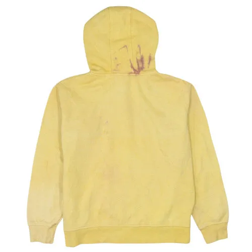 Disney Yellow Hoodie Women’s Small Mickey Mouse Printed Graphic Slogan Pullover Sweatshirt sold by Vintage Club product image thumbnail 2
