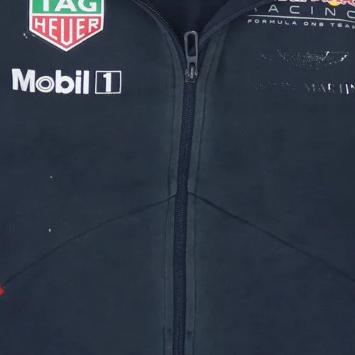 Puma Navy Blue Full Zip Hoodie Men’s Medium Red Bull Racing Printed Logos F1 Sweatshirt sold by Vintage Club product image thumbnail 4