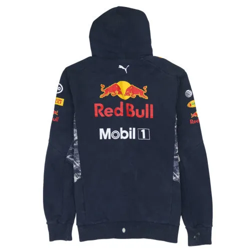 Puma Navy Blue Full Zip Hoodie Men’s Medium Red Bull Racing Printed Logos F1 Sweatshirt sold by Vintage Club product image thumbnail 2