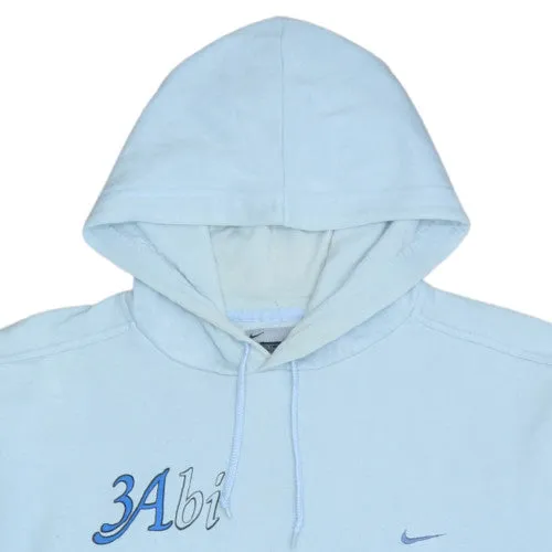 Nike Light Blue Hoodie Men’s Large Printed Absolut ABI 2001 Back Graphic Pullover Sweatshirt sold by Vintage Club product image thumbnail 3