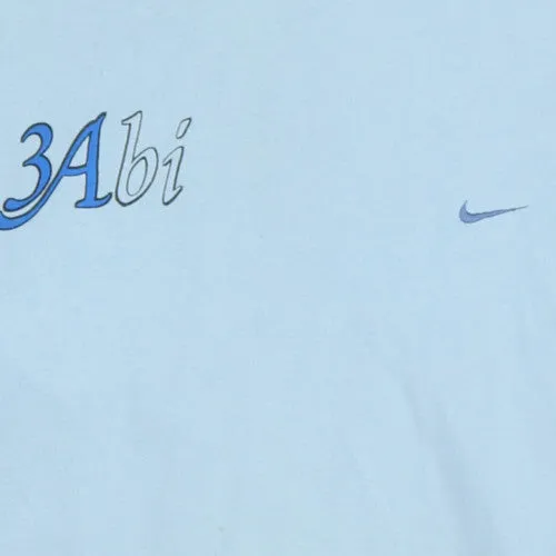 Nike Light Blue Hoodie Men’s Large Printed Absolut ABI 2001 Back Graphic Pullover Sweatshirt sold by Vintage Club product image thumbnail 4