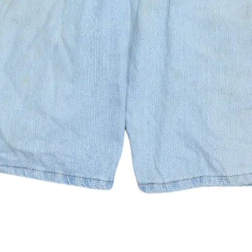 Wrangler Light Blue Denim Shorts Men's 40 Relaxed Fit Five Pocket Jean Shorts sold by Vintage Club product image thumbnail 5