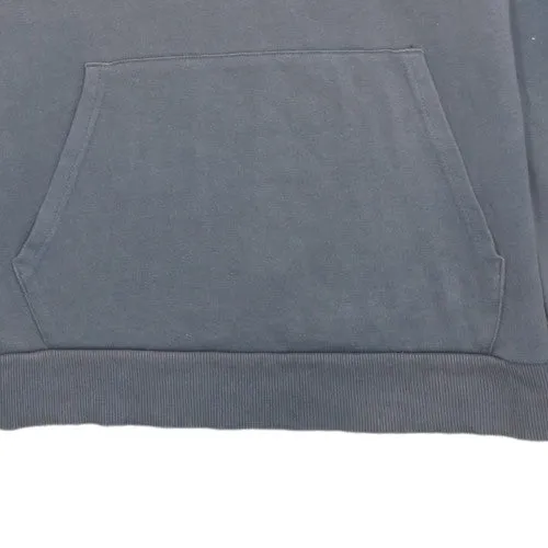 Under Armour Charcoal Grey Hoodie Men's Medium Printed Logo Kangaroo Pocket Pullover Sweatshirt sold by Vintage Club product image thumbnail 5